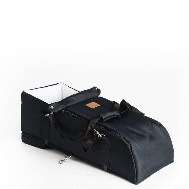Roma Gemini 2 Carry Cot - Jet Black, supplier gallery view 2