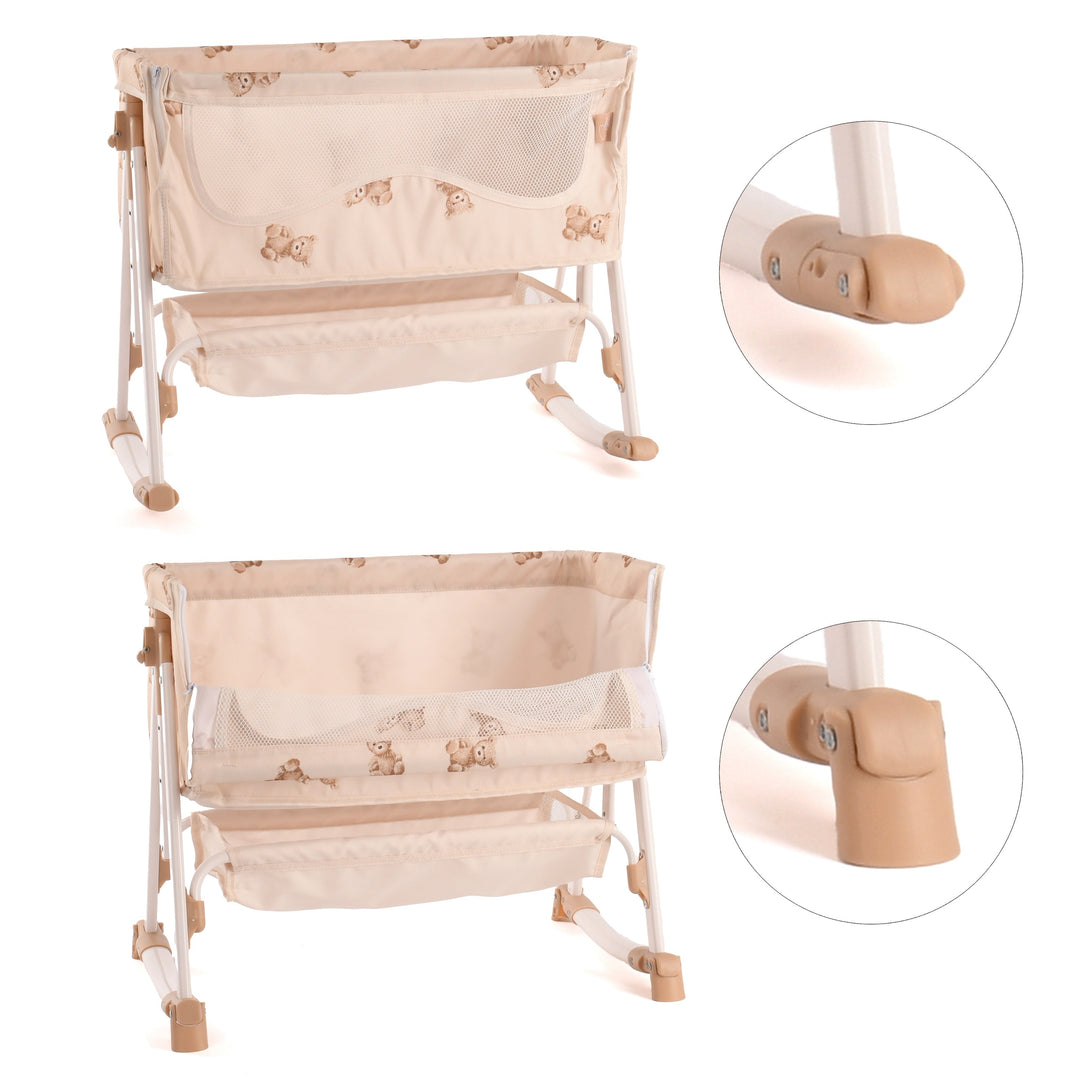 Roma Teddy Bedside Crib - main product view