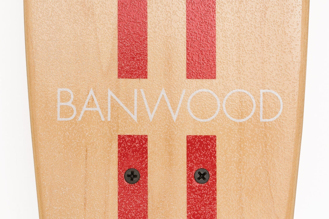 Banwood Red Skateboard Skateboard Banwood 