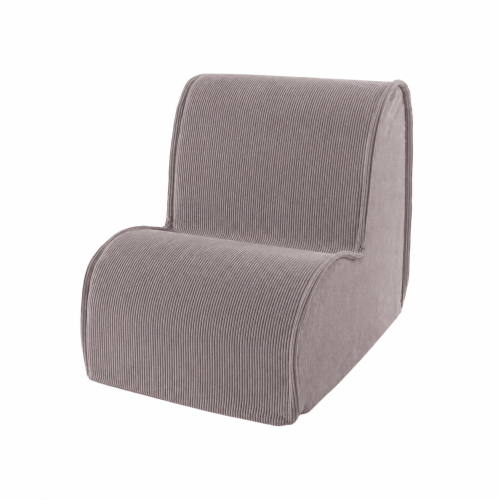 MeowBaby Chair for Children in Slimcord Taupe corduroy
