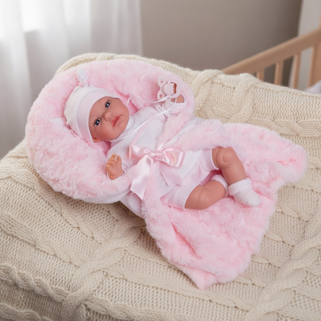 Settling in for a rest - Antonio Juan Toneta Little Words Doll, 33cm, Nestoro