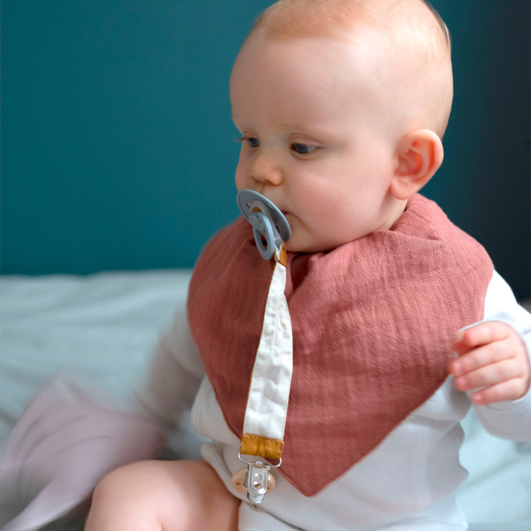 Blue Spruce Bandana Bib Bibs Fabelab 