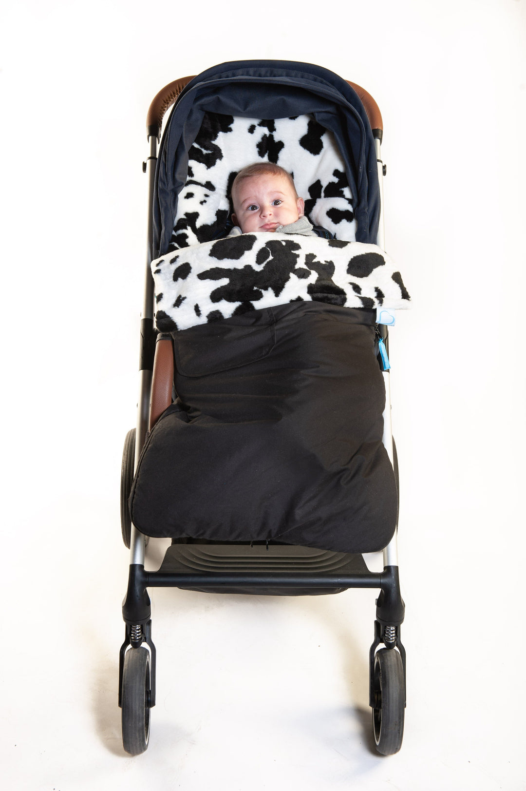 Buggysnuggle Explorer Moo Fur Baby Stroller Accessories Buggysnuggle 