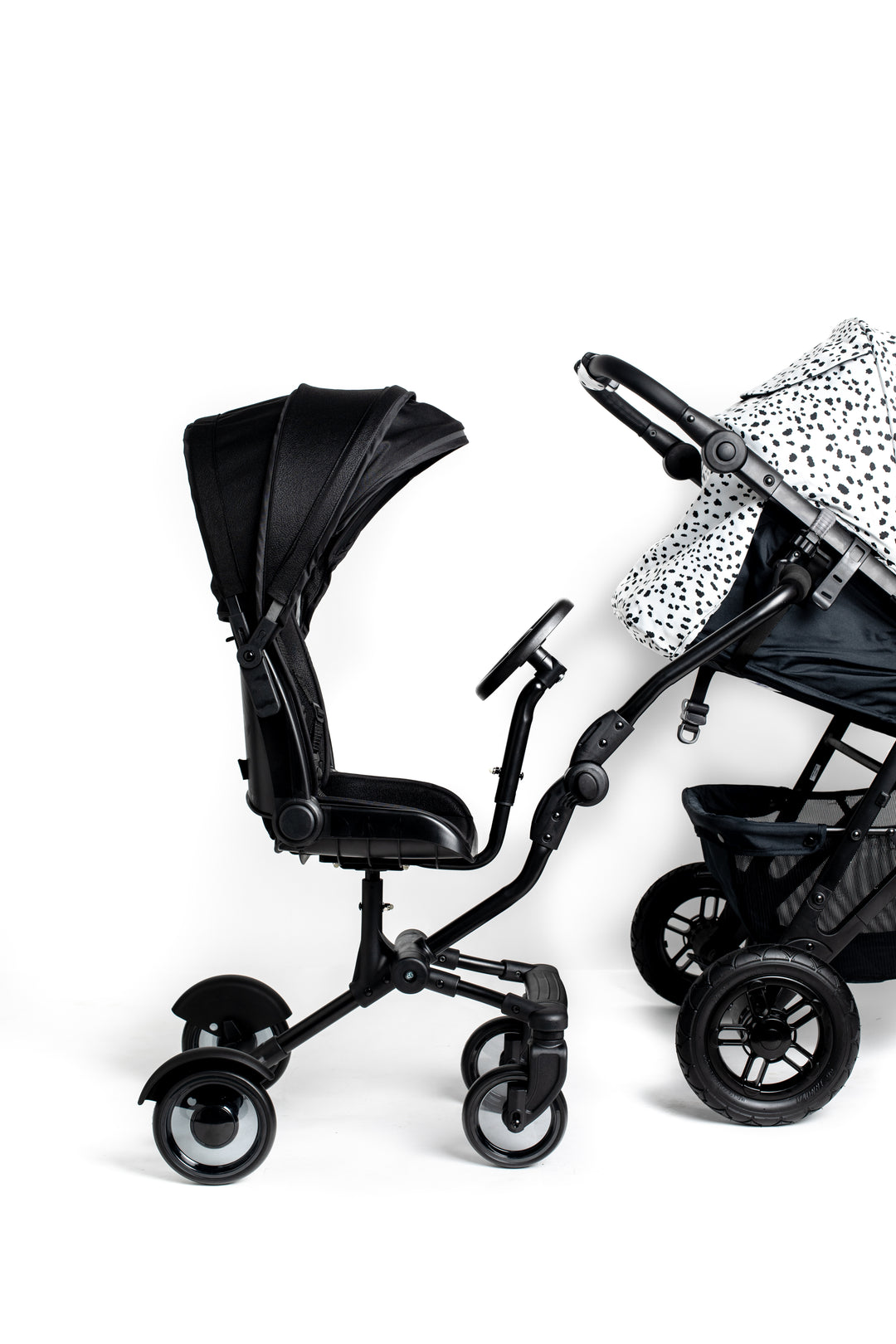 Roma Side Rider fitted to a Roma Atlas stroller
