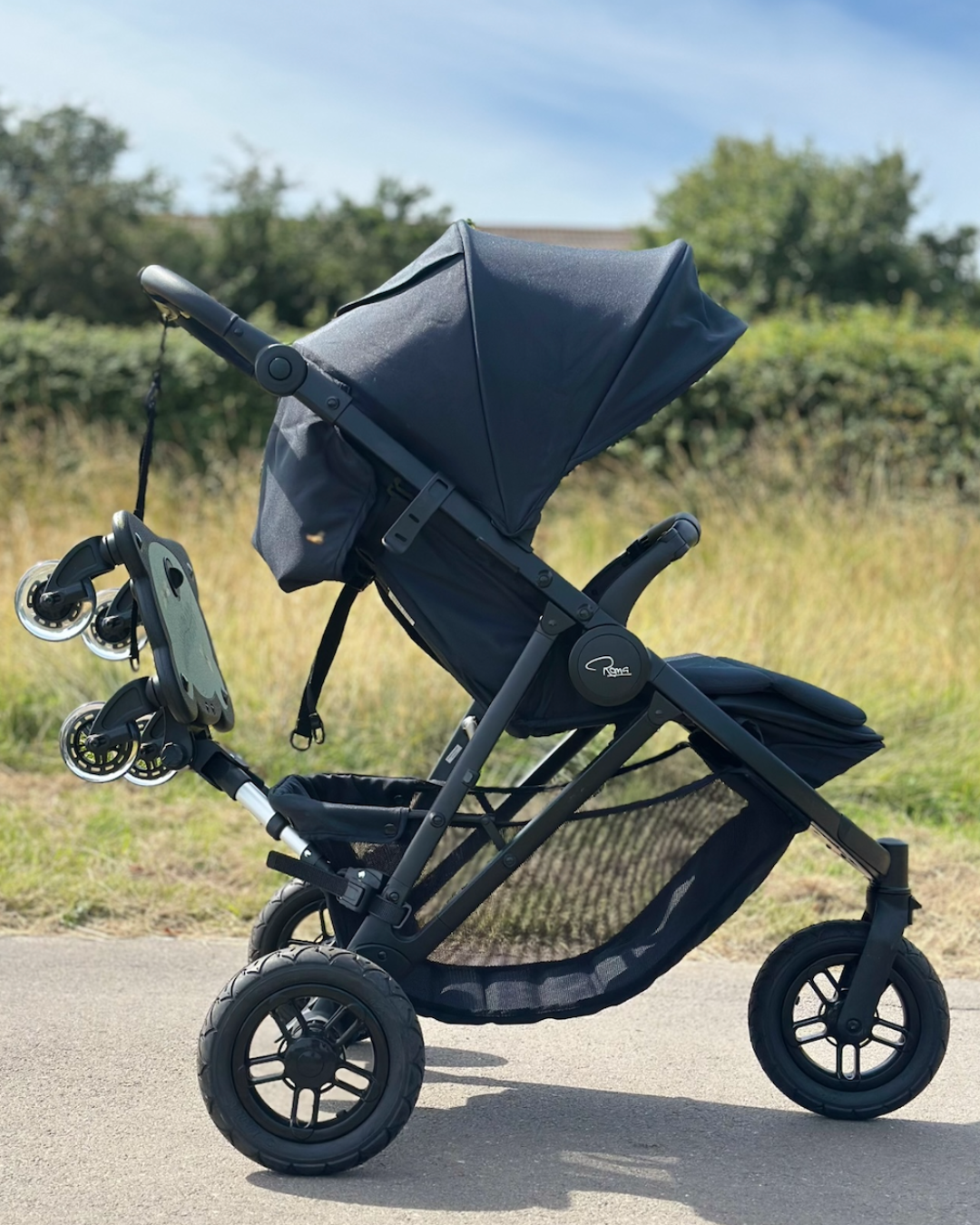 Roma 4 Rider RHS Fern buggy board, supplier gallery view 19