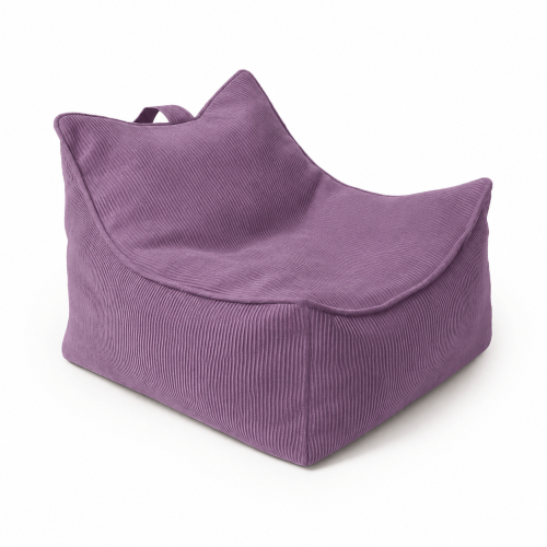 MeowBaby Sako Bag in Slimcord Lavender corduroy