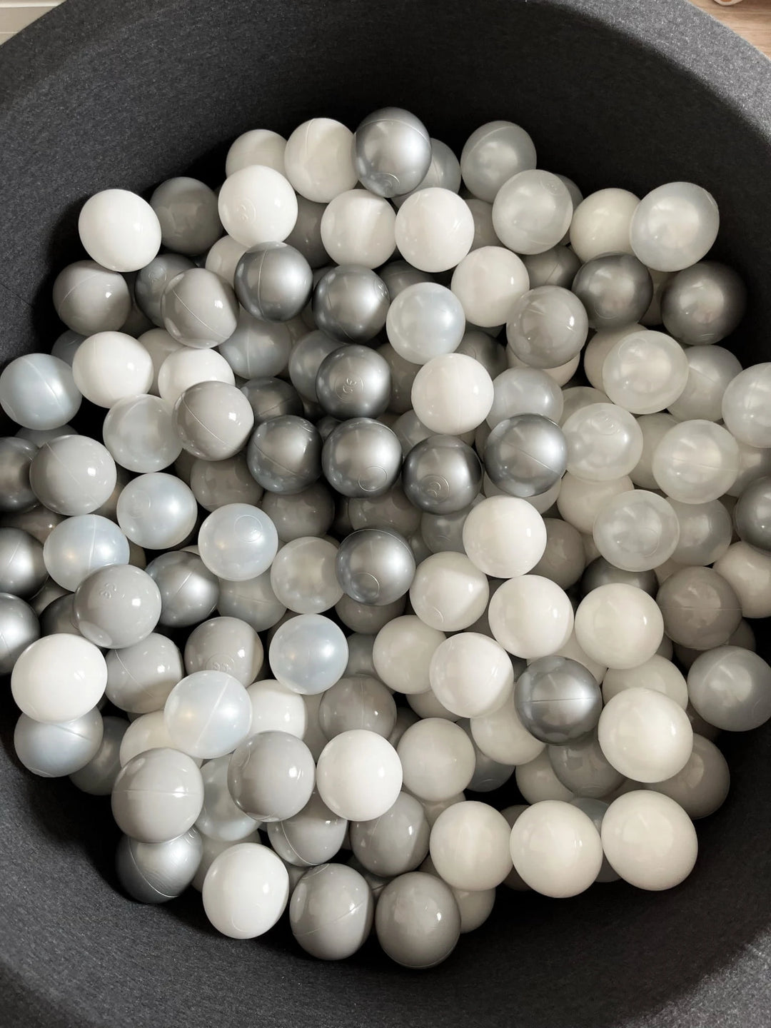 Monio for Kids Graphite Cotton Round Ball Pit