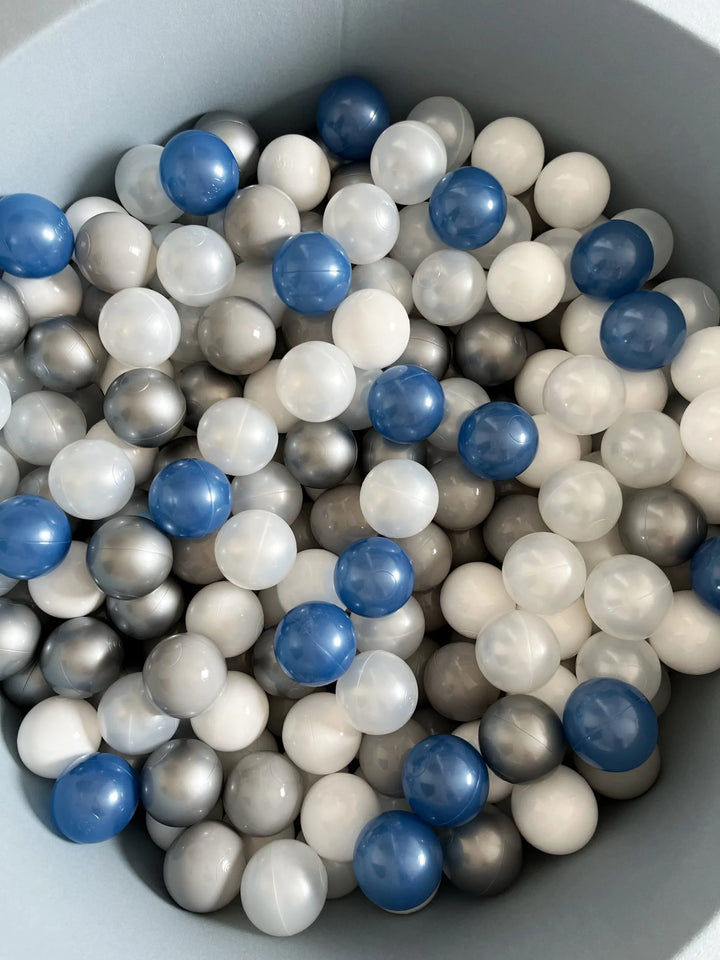 Monio for Kids Blue Cotton Round Ball Pit