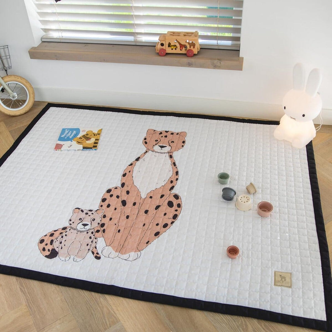 Leopard and Baby Playmat Play Mats Love By Lily 