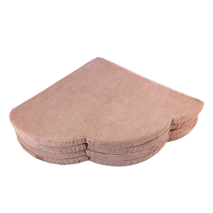 MeowBaby Power Pink okrągły bawełniany basen z 200 kulkami