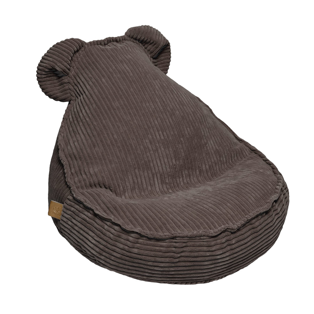 MeowBaby Aesthetic Teddy Sako Bag in Brown - children&
