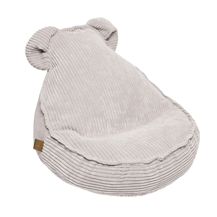 MeowBaby Aesthetic Teddy Sako Bag in Ecru - children&