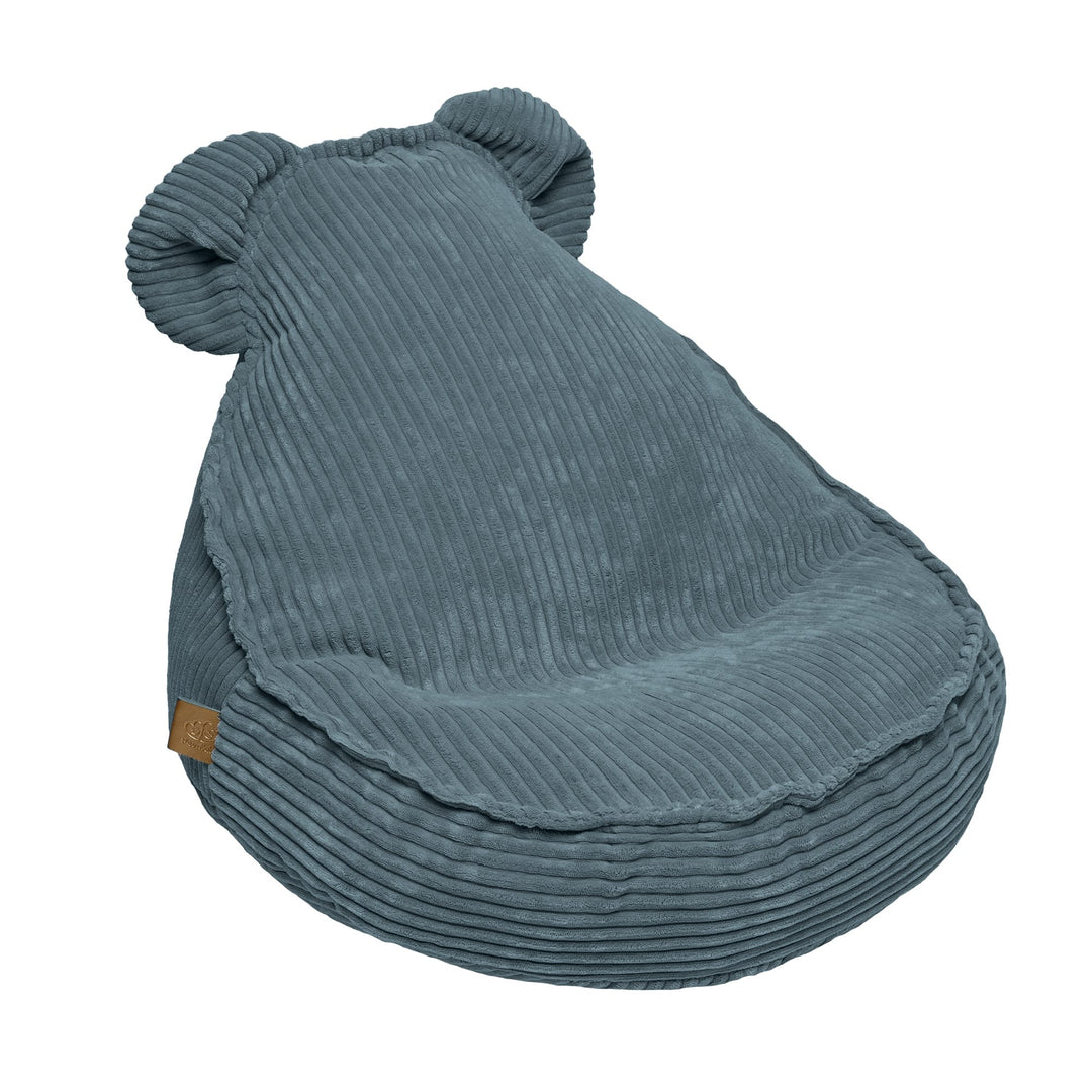 MeowBaby Aesthetic Teddy Sako Bag in Turquoise - children&