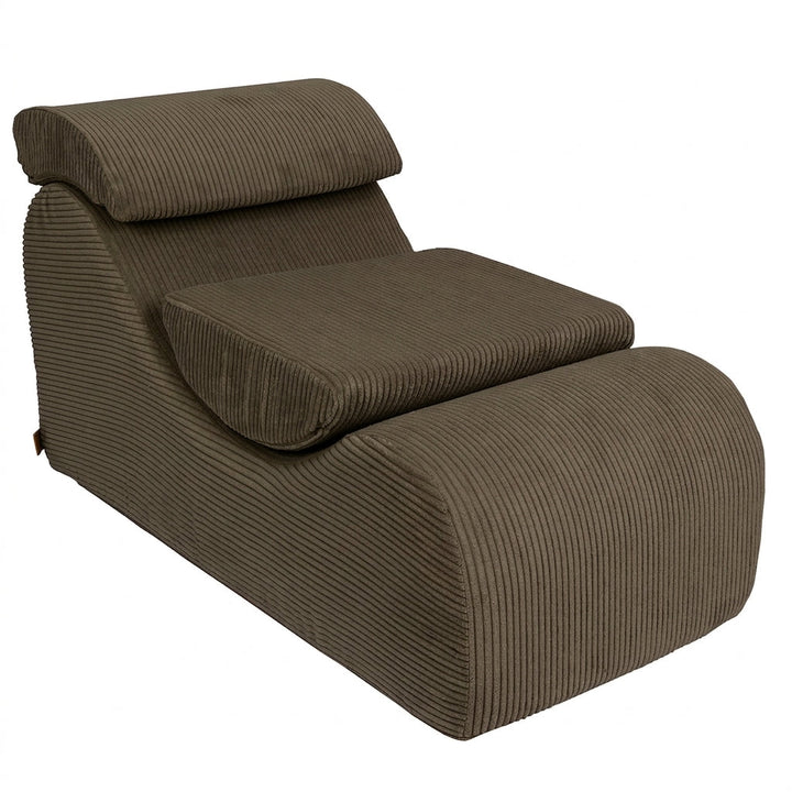MeowBaby Aesthetic Wave Lounger - Khaki