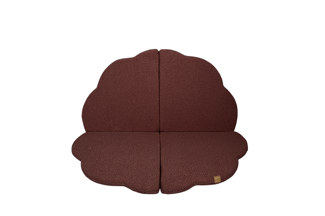 MeowBaby Power Pink okrągły bawełniany basen z 200 kulkami