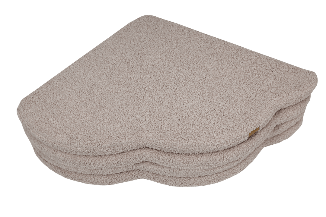 MeowBaby Power Pink okrągły bawełniany basen z 200 kulkami