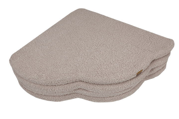 MeowBaby Power Pink okrągły bawełniany basen z 200 kulkami