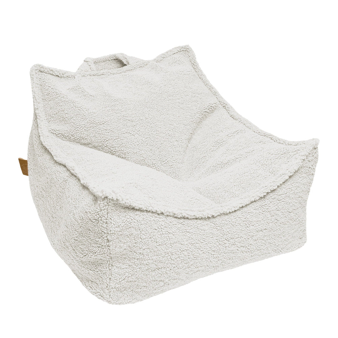 MeowBaby Bearly Sako Bag in White - children&