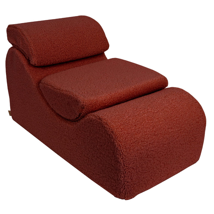 MeowBaby Bearly Wave Lounger - Brown