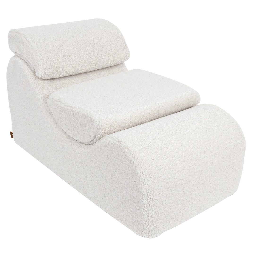 MeowBaby Bearly Wave Lounger - Cream