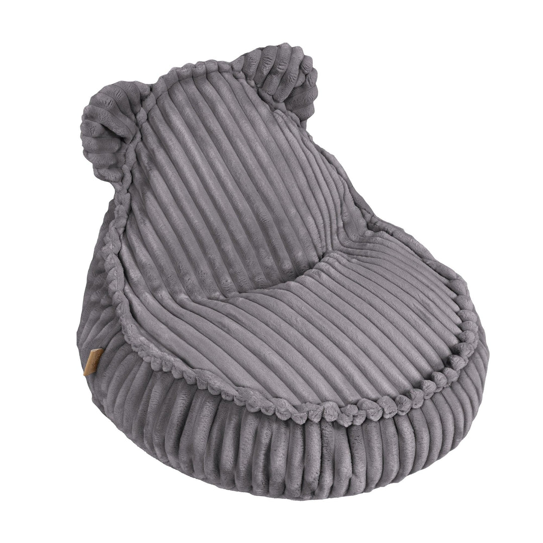 MeowBaby Churros Teddy Sako Bag in Jurassic Grey - children&