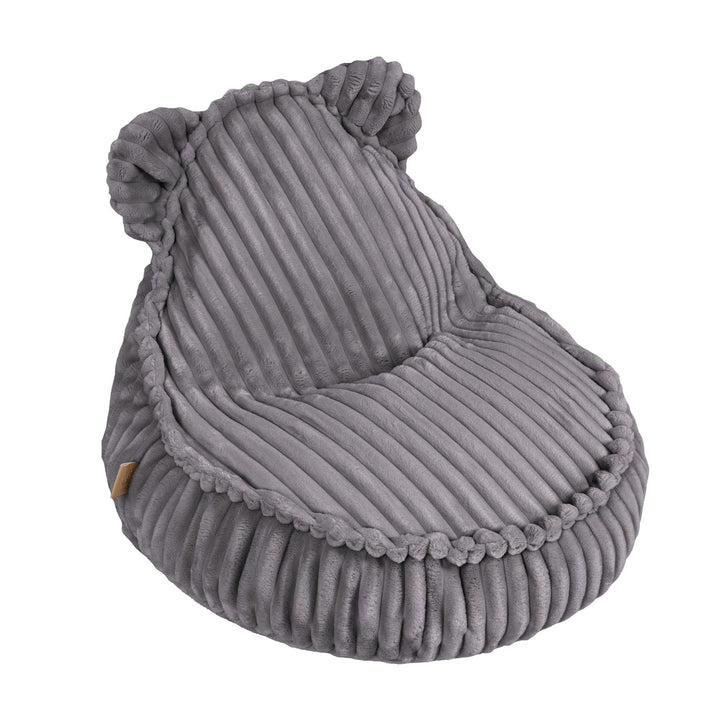 MeowBaby Churros Teddy Sako Bag in Jurassic Grey - children&