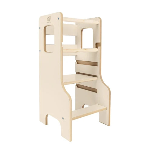 MeowBaby MDF Learning Tower Beige