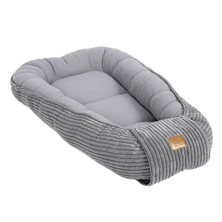 MeowBaby Baby Nest, Corduroy Grey