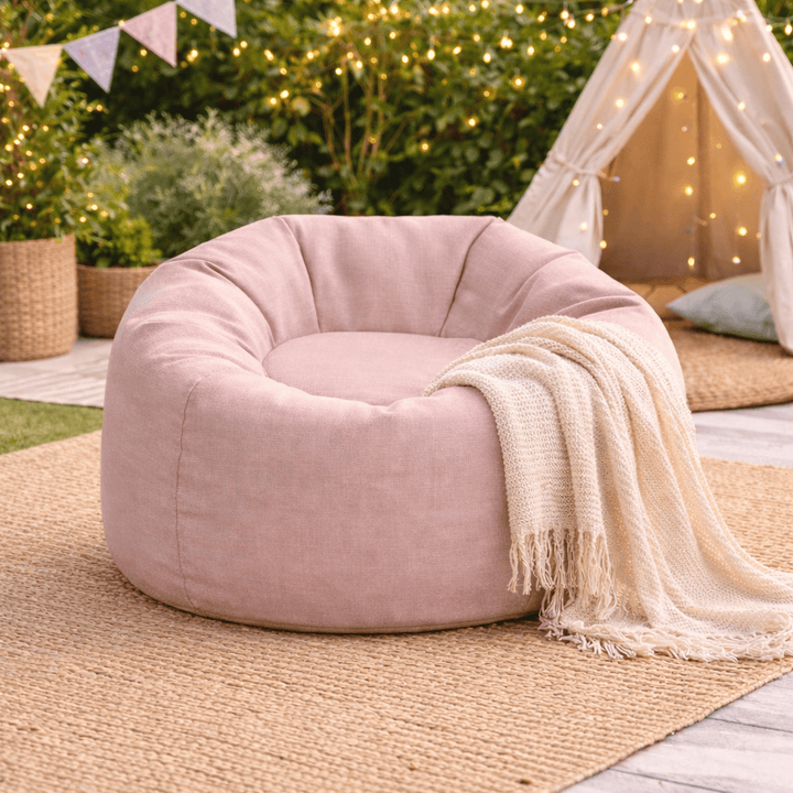 MeowBaby Outzy Floreo Bean Bag — UV-resistant and water-repellent feature graphic