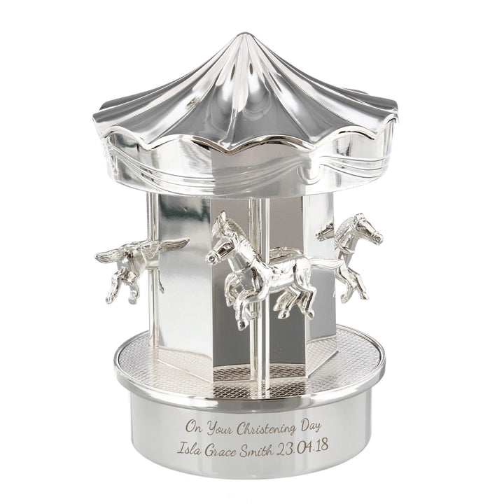 Personalised Carousel Money Box Piggy Banks & Money Jars Mini Bee 