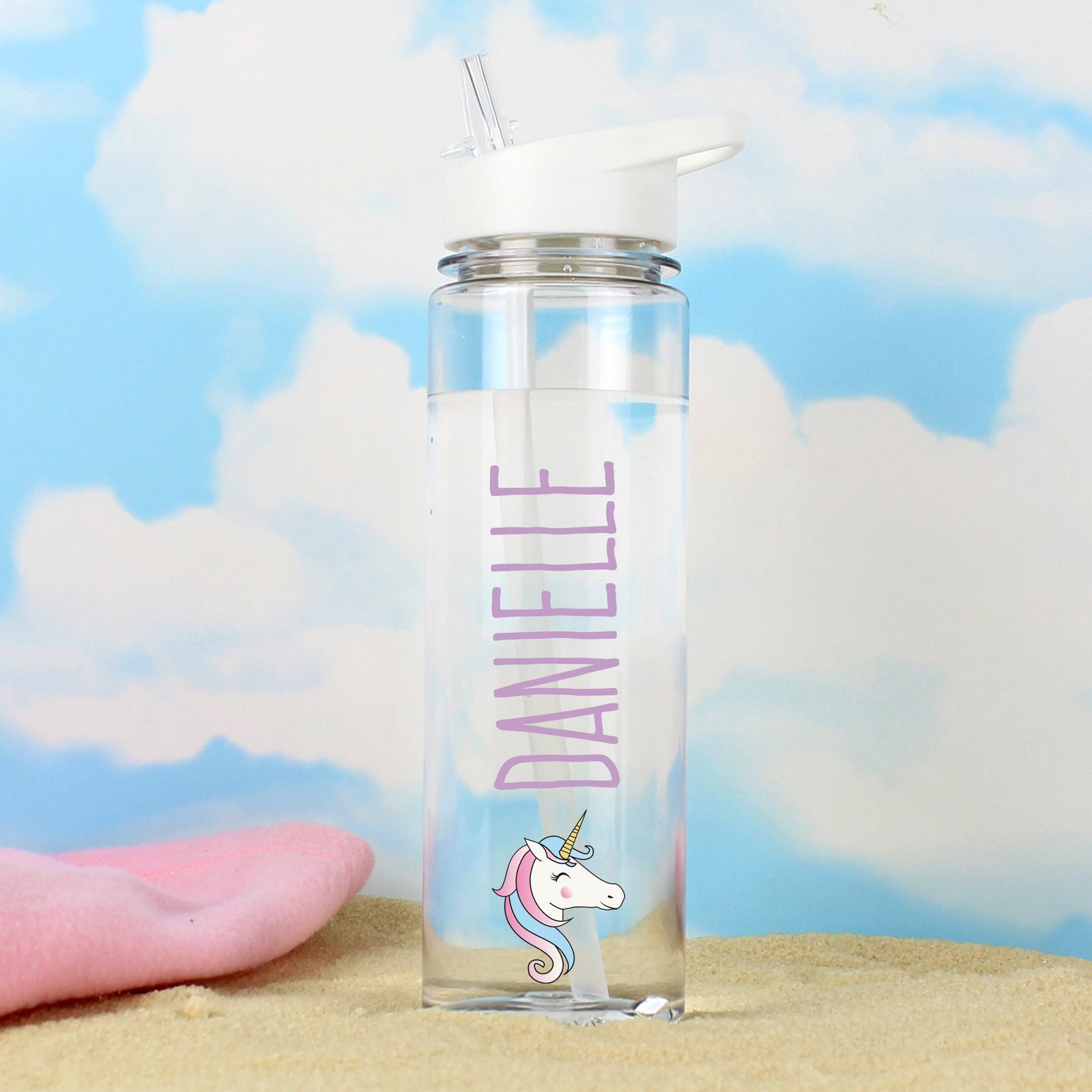 Personalised Unicorn Water Bottle Water Bottle Mini Bee 