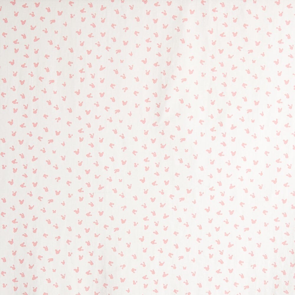 Pink Bunny Baby Shawl Swaddling Blankets The Bonnie Mob 