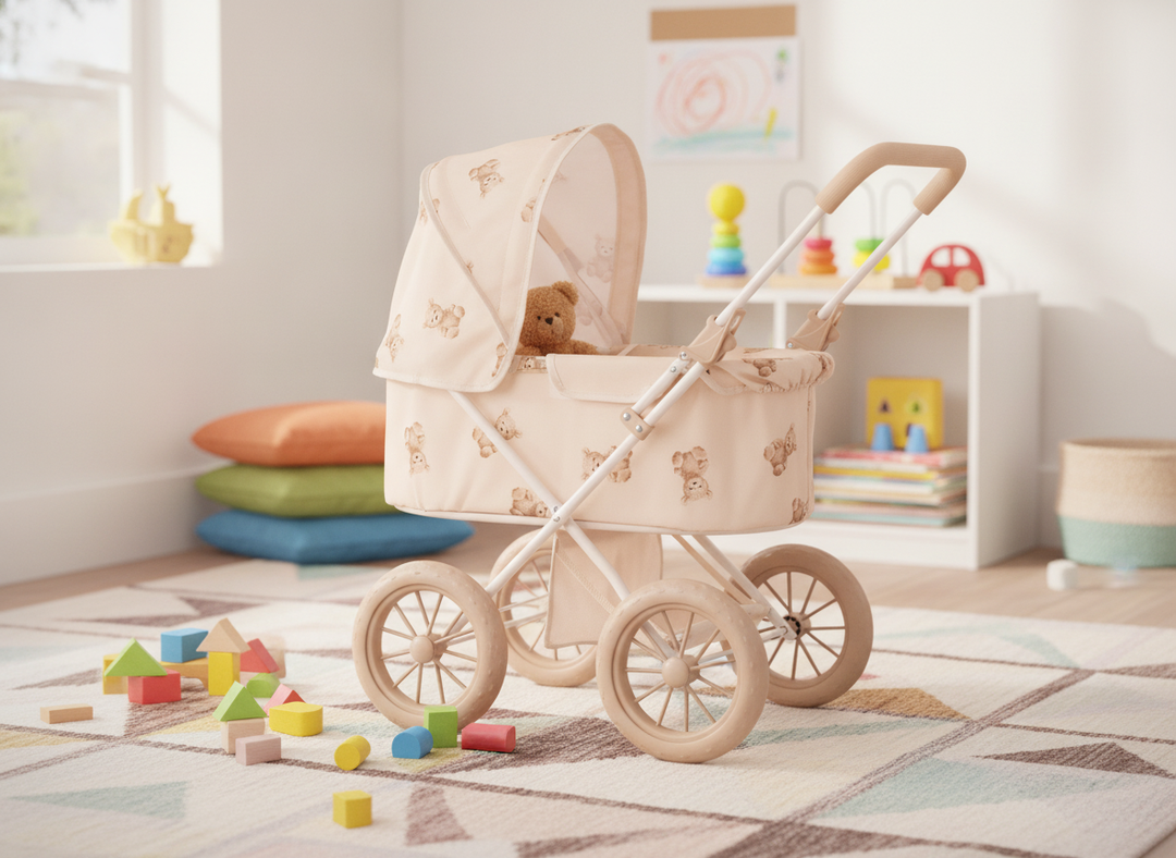 Roma Teddy My First Pram - lifestyle scene 1