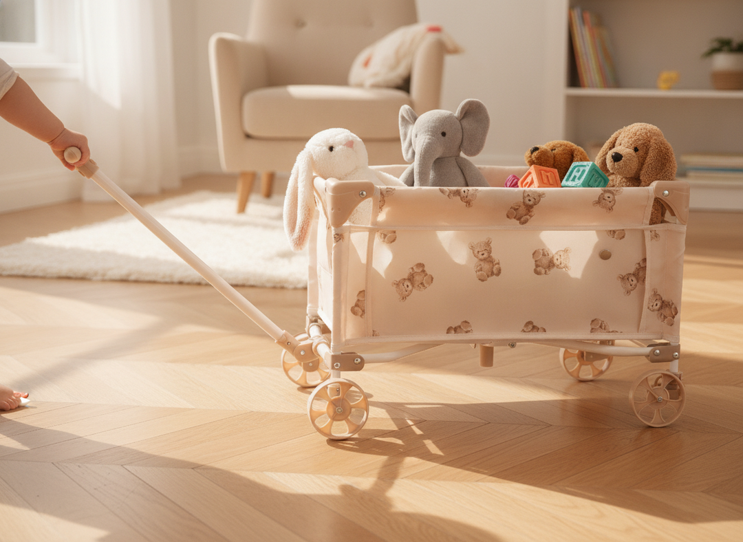 Roma Teddy Toy Wagon - lifestyle scene 2