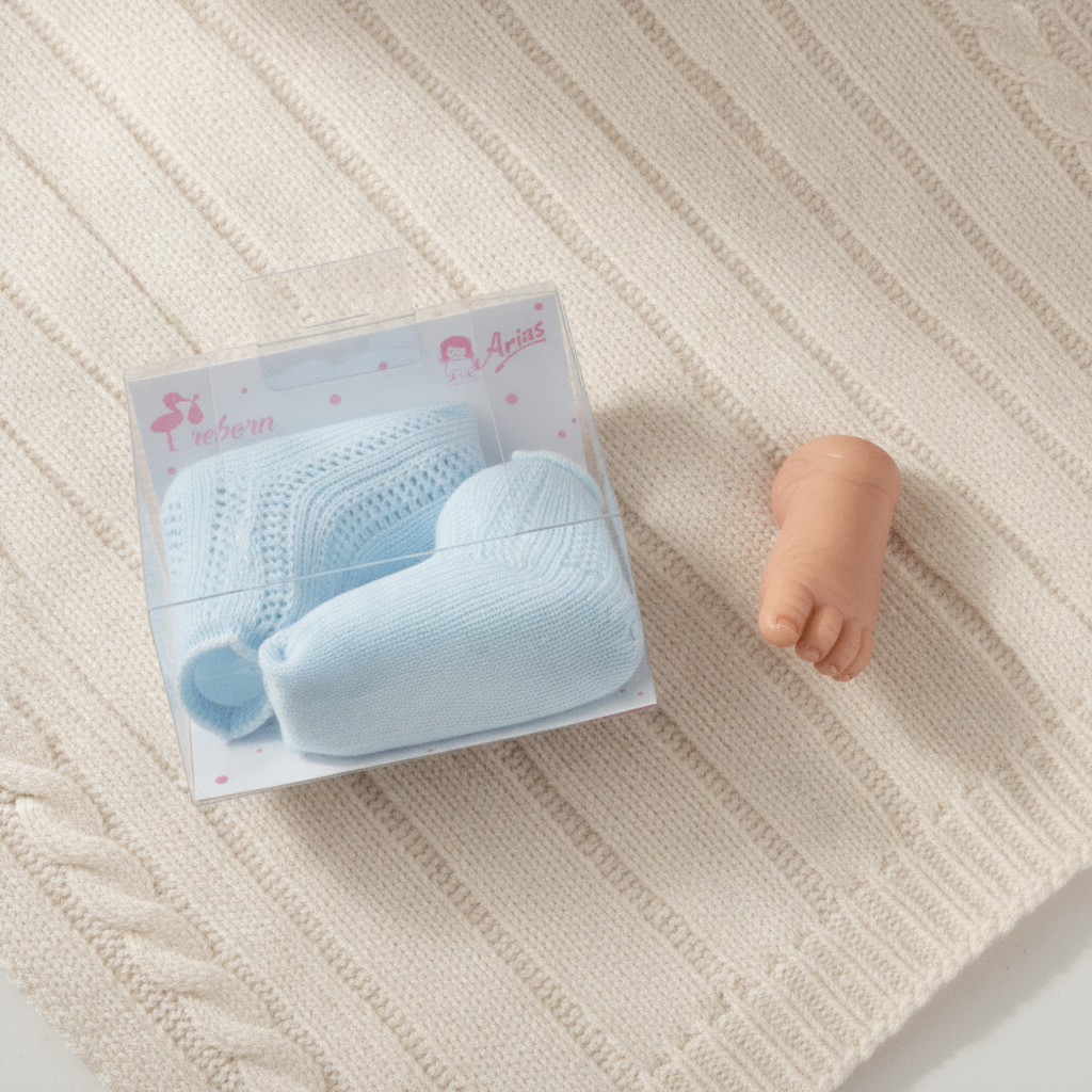 A finishing touch - Arias Doll Socks, Set for Reborn Dolls 40-45cm, Nestoro