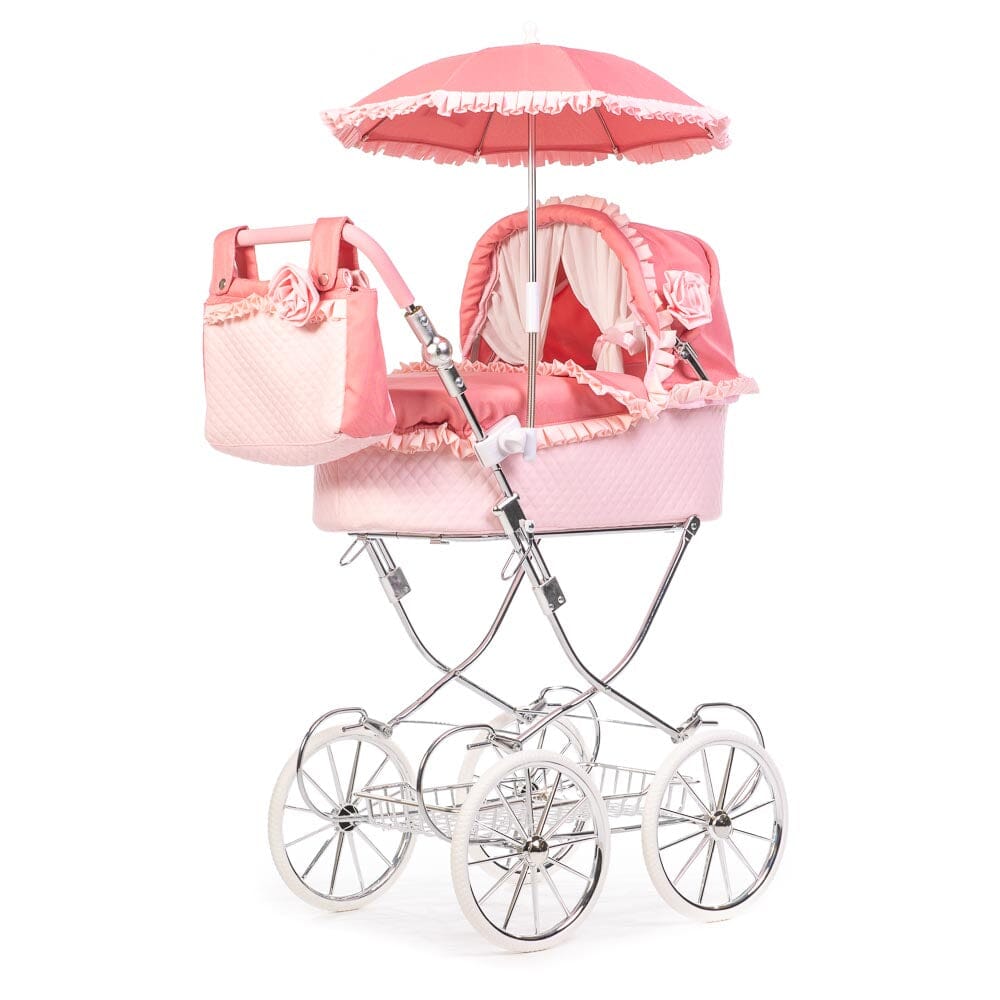 Roma Annie Classic Pink Dolls Pram Dolls Pram Roma 