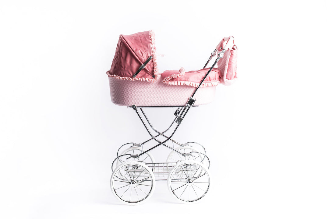 Roma Annie Classic Pink Dolls Pram Dolls Pram Roma 