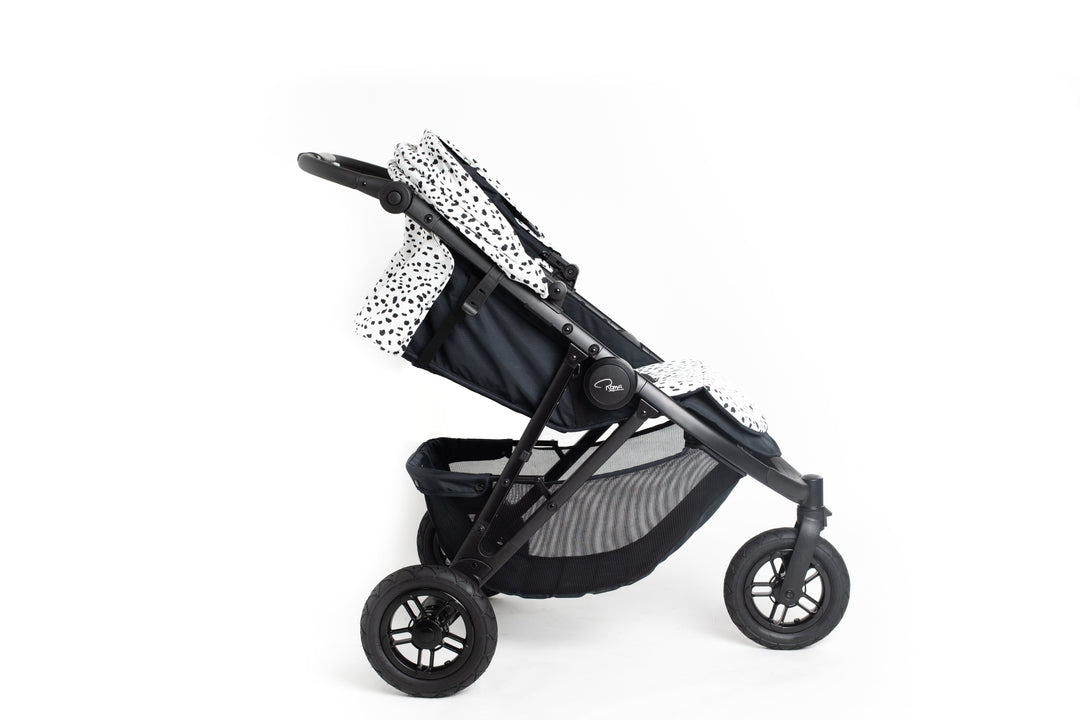 Roma Atlas 3 Wheel Pram - Dalmatian Baby Stollers Roma 