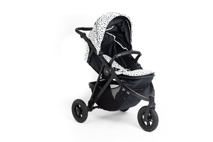 Roma Atlas 3 Wheel Pram - Dalmatian Baby Stollers Roma 