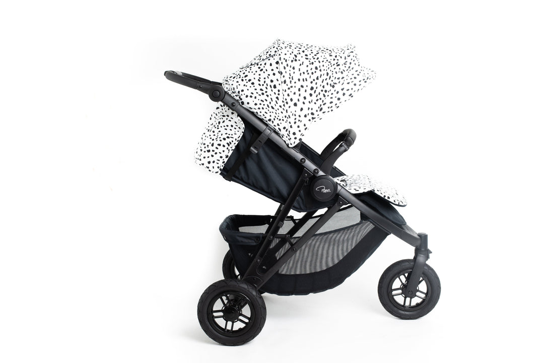 Roma Atlas 3 Wheel Pram - Dalmatian Baby Stollers Roma 