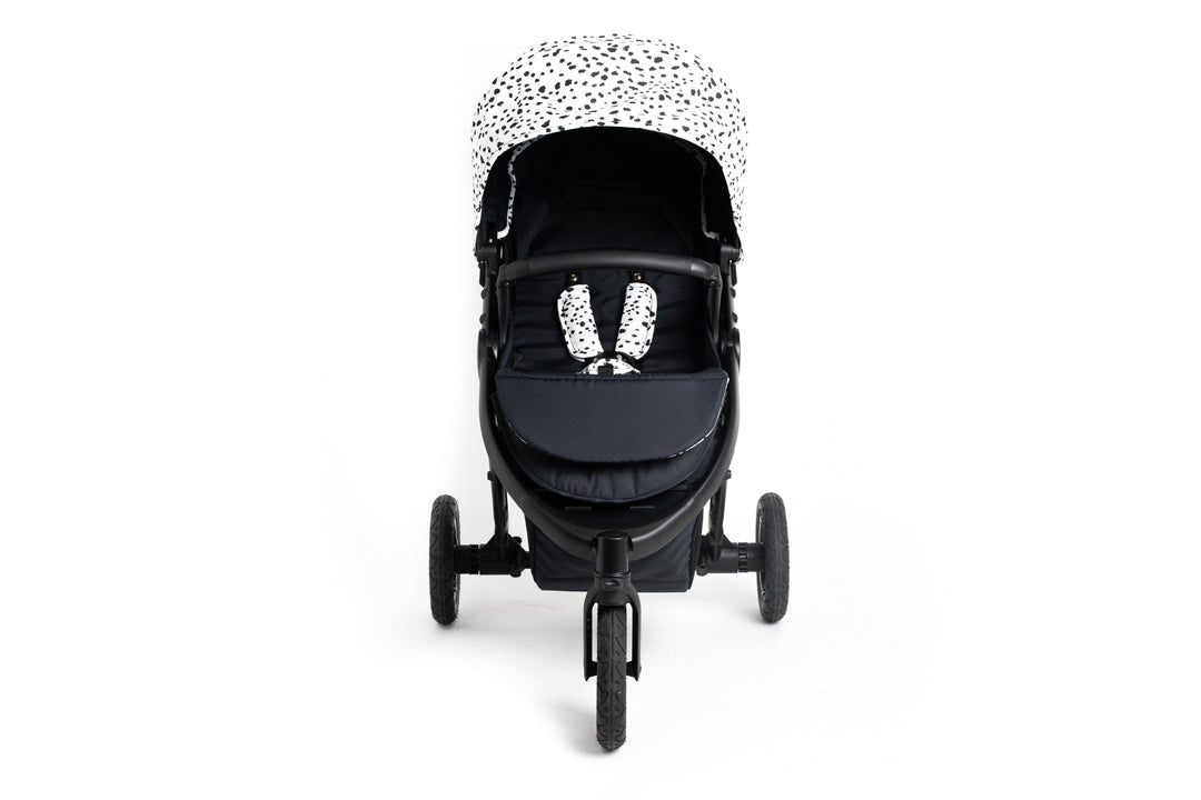 Roma Atlas 3 Wheel Pram - Dalmatian Baby Stollers Roma 