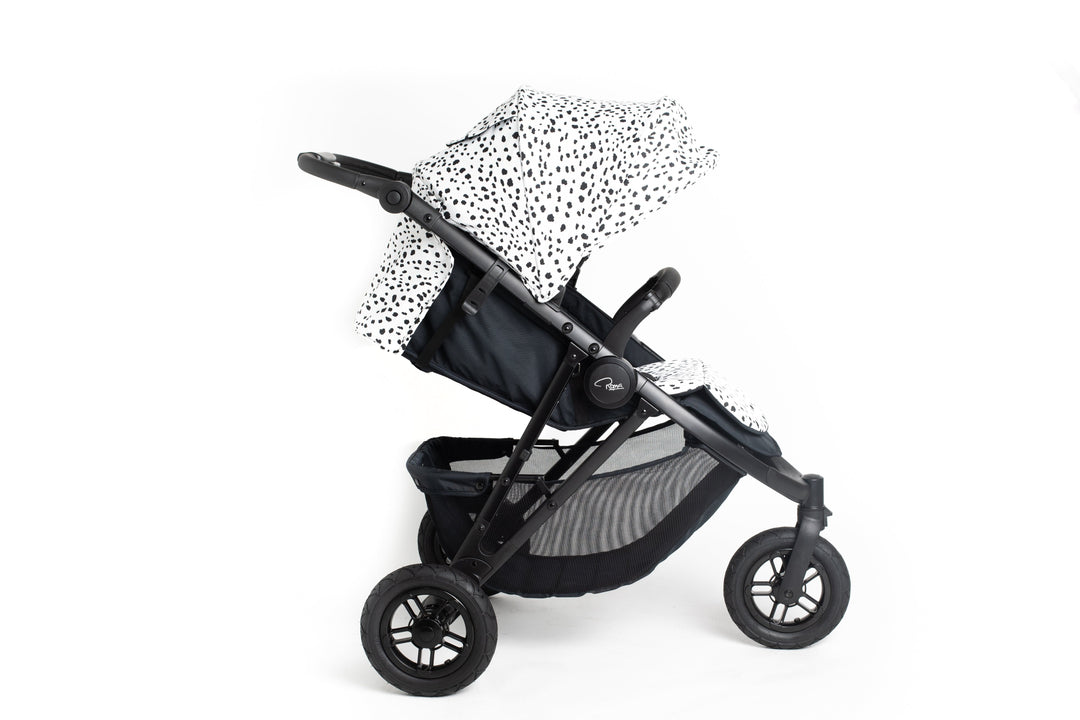 Roma Atlas 3 Wheel Pram - Dalmatian Baby Stollers Roma 