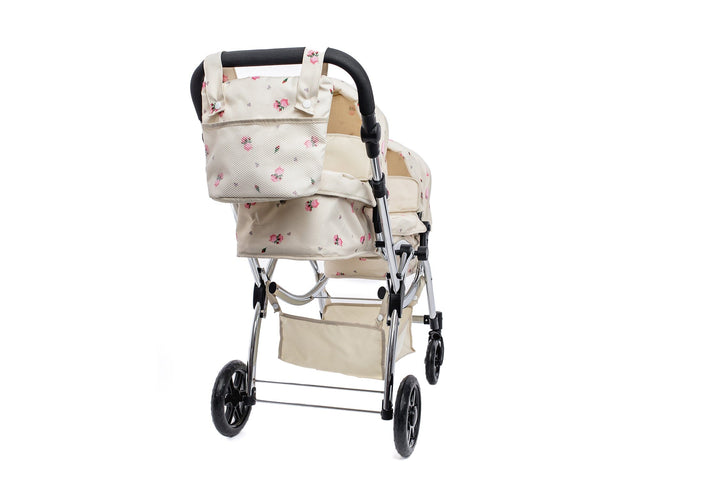 Roma Darcie Cream Twins Dolls Pram Dolls Pram Roma 