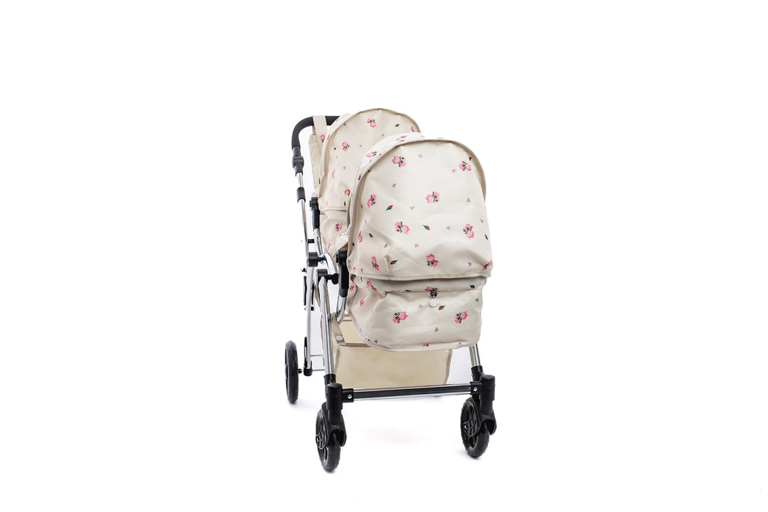 Roma Darcie Cream Twins Dolls Pram Dolls Pram Roma 