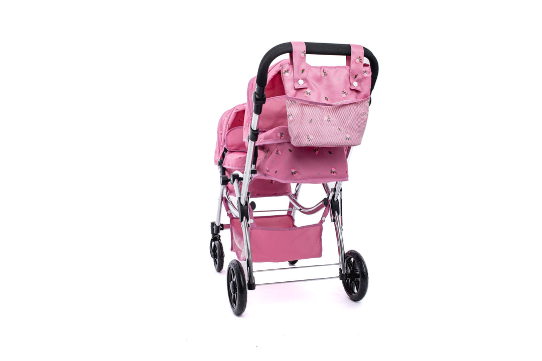 Roma Darcie Pink Twins Dolls Pram Dolls Pram Roma 