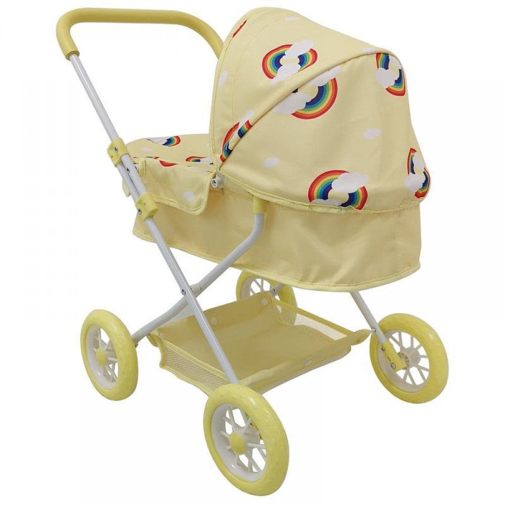 Roma Rupert Dolls Pram in Primrose, handle and frame detail