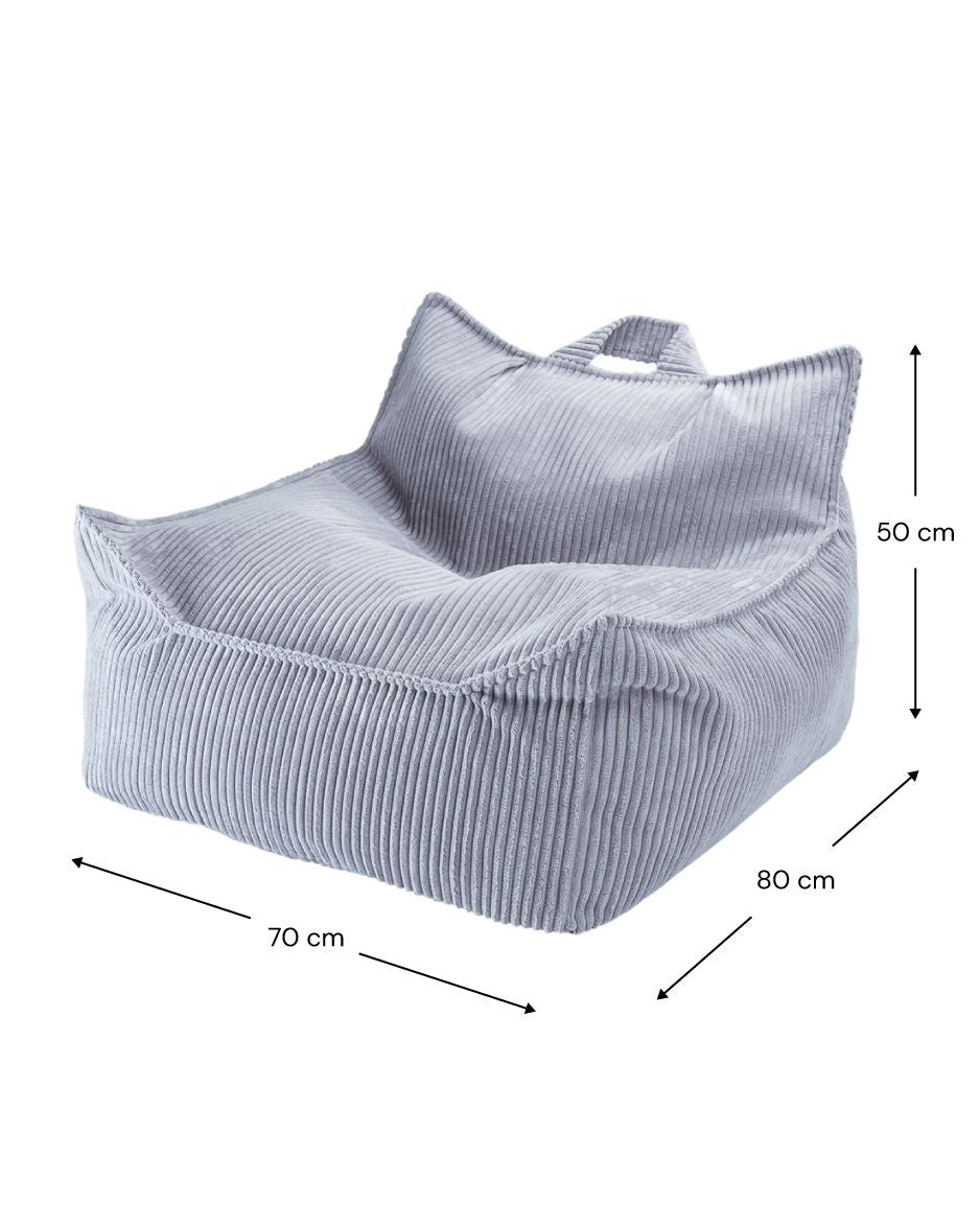 Wigiwama Blueberry Blue Beanbag Chair Bean Bag Chair Wigiwama 