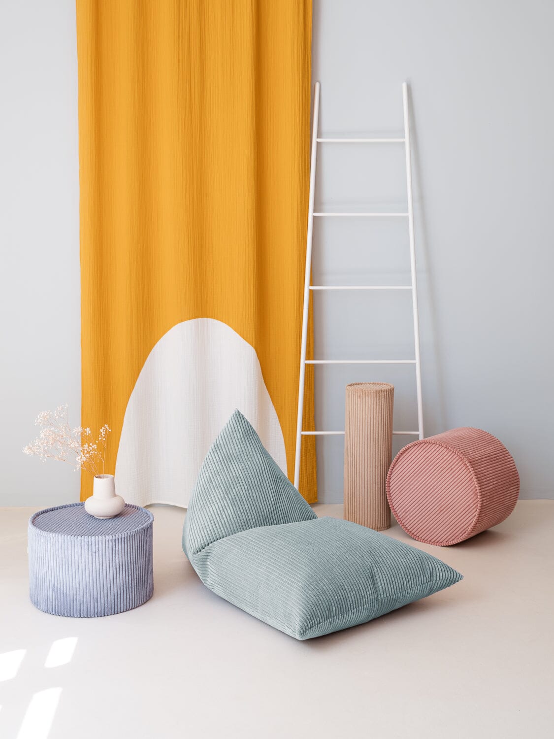 Wigiwama Peppermint Green Big Beanbag Lounger Bean Bag Chair Wigiwama 