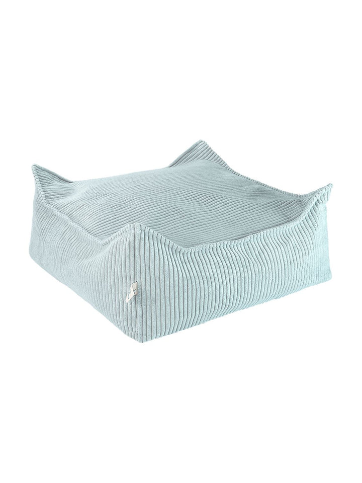 Wigiwama Peppermint Green Square Ottoman Pouffe Wigiwama 